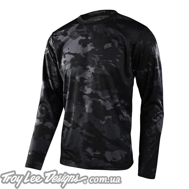 Джерси TLD FLOWLINE LS JERSEY COVERT [BLACK]